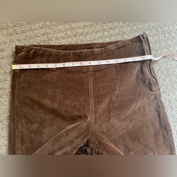 FREE PEOPLE in my feelings cropped corduroys brown size small - Picture 8 of 8